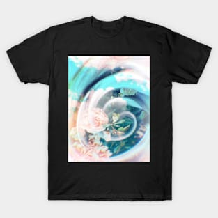 Spiral of Flowers T-Shirt